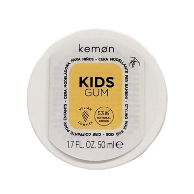 Kemon, Kids Gum, Hair Styling Wax, Medium, 50 ml