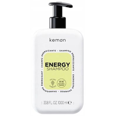 Kemon, Energy, Hair Shampoo, Revitalizing, 1000 ml