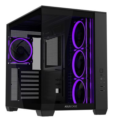 A32 PLUS TG ARGB BLACK ATX / Tempered Glass