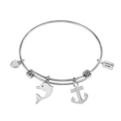 Fixed Bracelet Anchor and Dolphin LPS05AQJ11