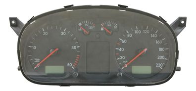 VW T4 2.5 TDI Kombiinstrument Tacho blaue Beleuchtung 7D0920803B