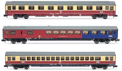 Arnold HN4387 DB, 3-tlg. Set TEE-Wagen Rembrandt, best Spur N