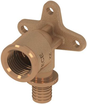 TECEflex Wandscheibe Rotguss 1/2"-3/4" 16-25mm