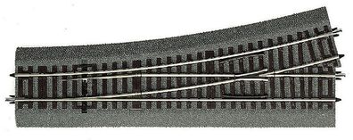 Roco 42538 Weiche WL-15 links ohne Polarisierung - Spur H0