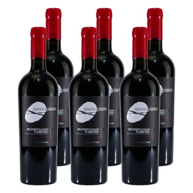 Sassopiano Montepulciano d'Abruzzo Riserva -trocken- (6 x 0,75L)