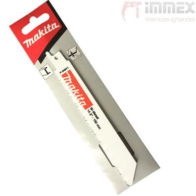 Makita Reciproblätter Säbelsägeblätter Sägeblätter Reciprosäge Säbelsäge Säge 5x P-04