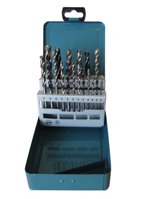 Makita Bohrer-Set 18-tlg. Holz/Metall/Stein D-46202