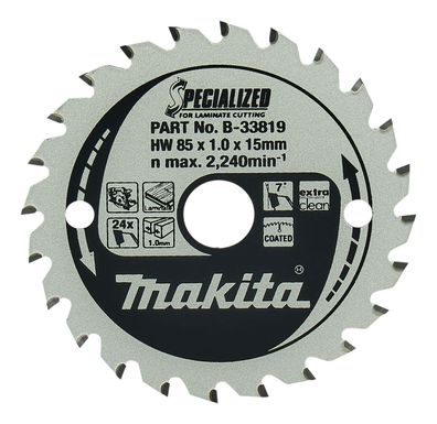 Makita Kreissägeblatt 85x15x24Z Specialized Laminat B-33819 Laminat