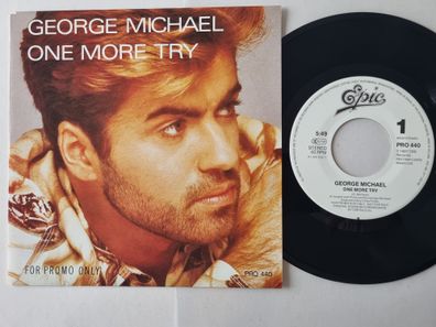 George Michael - One More Try 7'' Vinyl Holland PROMO