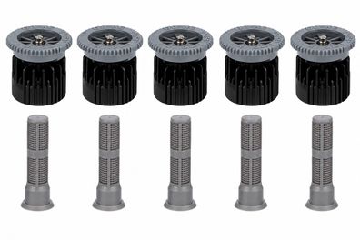 Hunter 17A-HE Hochleistungsdüse 5er Set - Einstellbare Sprühdüsen 0-360°