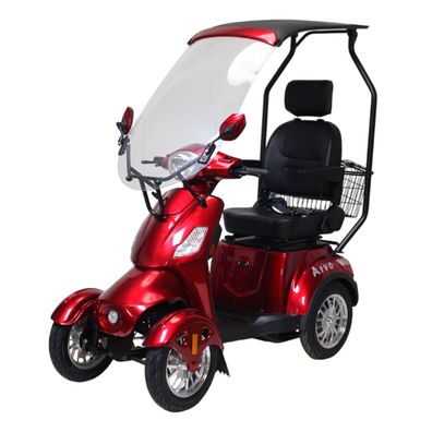 Arvo Seniorenmobil mit Verdeck P600 Rot