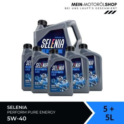 Selenia Perform Pure Energy 5W-40 5 + 5 Liter
