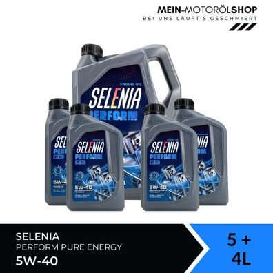 Selenia Perform Pure Energy 5W-40 5 + 4 Liter