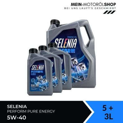 Selenia Perform Pure Energy 5W-40 5 + 3 Liter