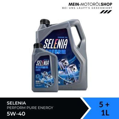 Selenia Perform Pure Energy 5W-40 5 + 1 Liter