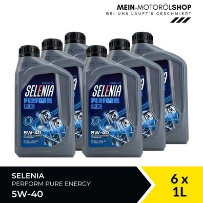 Selenia Perform Pure Energy 5W-40 6x1 Liter