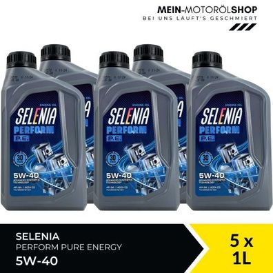 Selenia Perform Pure Energy 5W-40 5x1 Liter
