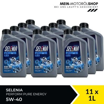 Selenia Perform Pure Energy 5W-40 11x1 Liter