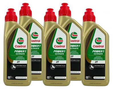 Castrol Power 1 Ultimate 2T 5x1 Liter