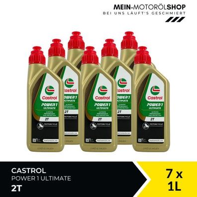 Castrol Power 1 Ultimate 2T 7x1 Liter