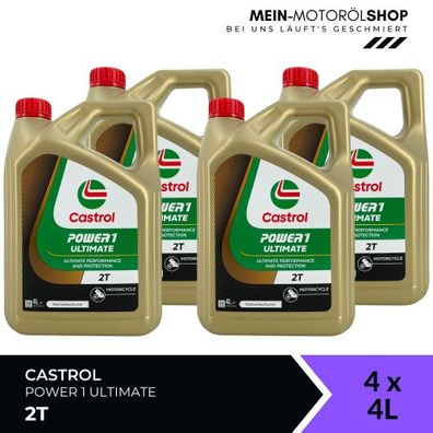 Castrol Power 1 Ultimate 2T 4x4 Liter