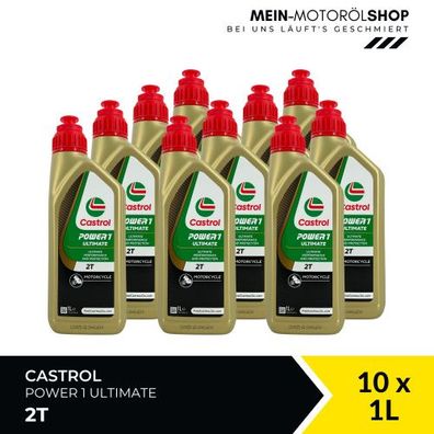 Castrol Power 1 Ultimate 2T 10x1 Liter