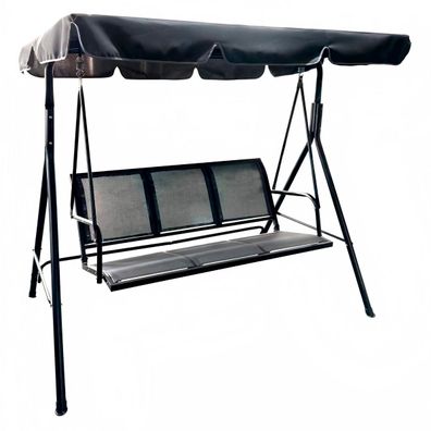 Lykke Hollywoodschaukel Eleganz, Schwarz