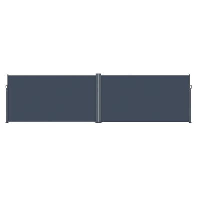 Lykke Seitenmarkise 1,6x3 m (x2) doppelt, dunkelgrau