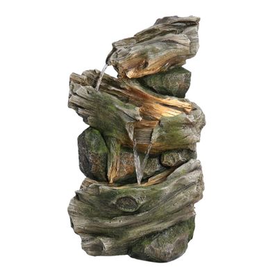 Lykke Springbrunnen Strahlende mit LED-Lichtern