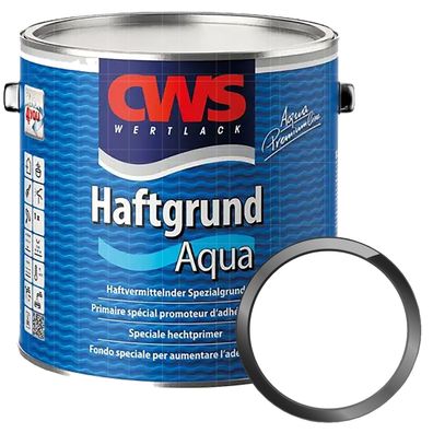 CWS Haftgrund AQUA 2.5 L WEISS Spezialgrundierung gute Haftung Umweltfreundlich