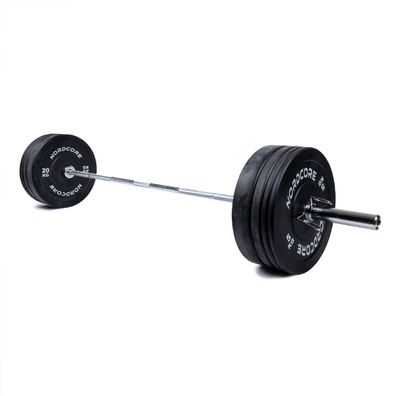 Nordcore Langhantel Set Bumper Core 80kg