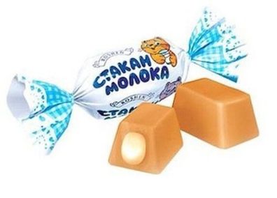 Roshen Karamelle Creamy Toffee Milky Splash 0,5kg/ 69St