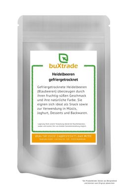 Gefriergetrocknete Heidelbeeren 50g