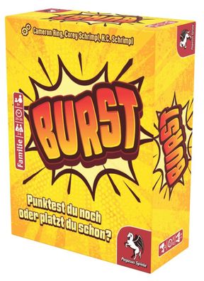 Burst - Kartenspiel Pegasus Spiele Gesellschaftsspiel Brettspiel Familienspiel