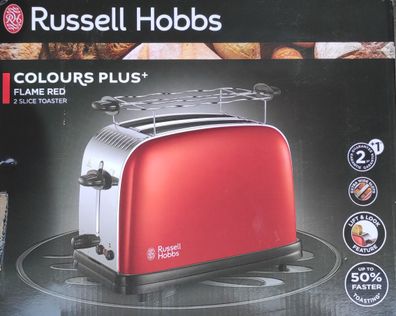 Russell Hobbs Toaster Colours Plus EDS rot 1600 Watt