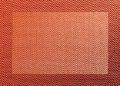 ASA Selection Table Top Tischset mit gewebtem Rand terra orange Platzset