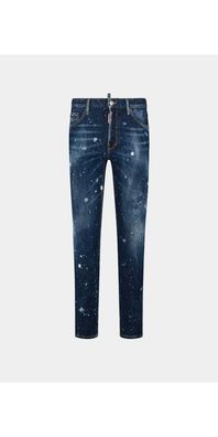 Dsquared2 Dark Moldy Wash Cool Guy Jeans Designer Denim Blau