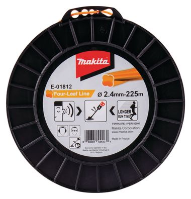 Makita Mähfaden Four-Leaf 2,4mm x 225m E-01812