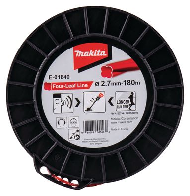 Makita Mähfaden Four-Leaf 2,7mm x 180m E-01840