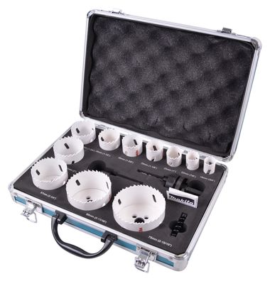Makita Lochsägen-Set Sanitär 14-teilig HSS-BiM D-47298