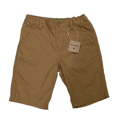 United Colors of Benetton Jungen Shorts Gr. 130 (7-8 Jahre) Braun | Top-Zustand Chino