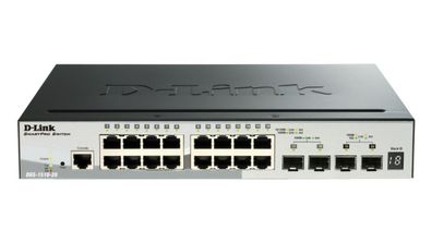 D-Link DGS 1510-52XMP - Switch - L3 - Smart - 48 x 10/100/1000 (PoE+) + 4 x 10 Gigabi