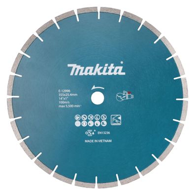 Makita Diamanttrennscheibe 355mm E-12996