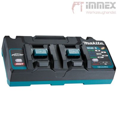 Makita Doppel-Schnellladegerät DC40RB Ladegerät XGT 40V max