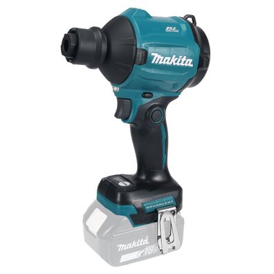 Makita Akku-Gebläse DAS180Z 18V • 0-1,1 m³/min • 0-200 m/s • 297 mbar