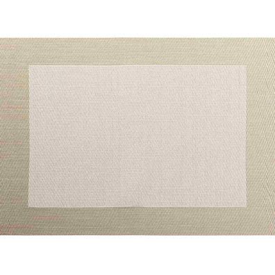ASA Selection Table Top Tischset mit gewebtem Rand beige Platzset