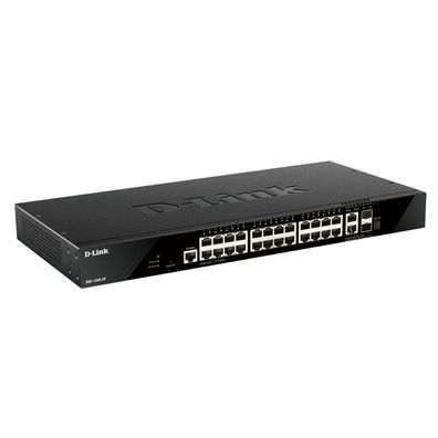 Switch 440mm D-Link DGS-1520-28, 2 * SFP+/2 * XE/24 * GE retail