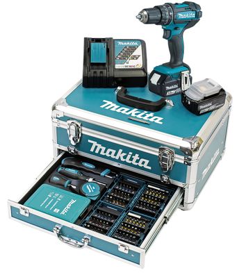 Makita Akku-Schlagbohrschrauber DHP482RFX9 18V • max. 64 Nm • 0-1.900 min?¹