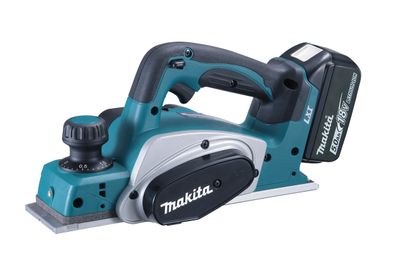 Makita Akku-Hobel DKP180RTJ 18V • 82 mm