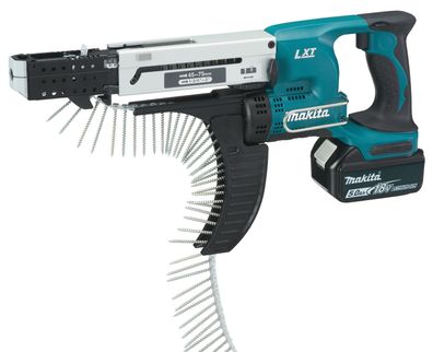 Makita Akku-Magazinschrauber DFR750RTE 18V • 45-75 mm • 4.000 min?¹